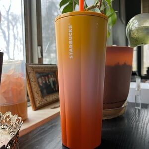 Starbucks Gradient Orange Tumbler